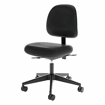 CRAMER RPMD42522 Task Chair 27-1/2 W Black Foam 350lb