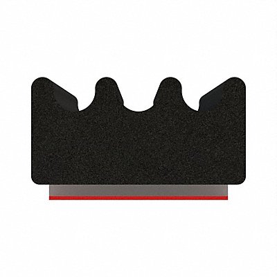 FAIRCHILD RS100750 Foam Rubber Seal w/Adhesive Back