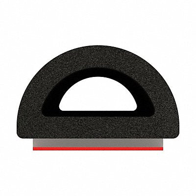 FAIRCHILD RS100950 Foam Rubber Seal w/Adhesive Back 0.22 in