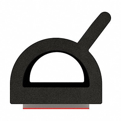 FAIRCHILD RS101350 Foam Rubber Seal w/Adhesive Back 0.5 in