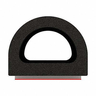 FAIRCHILD RS102150 Foam Rubber Seal w/Adhesive Back 0.56 in