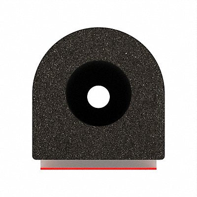 FAIRCHILD RS103150 Foam Rubber Seal w/Adhesive Back 0.5 in