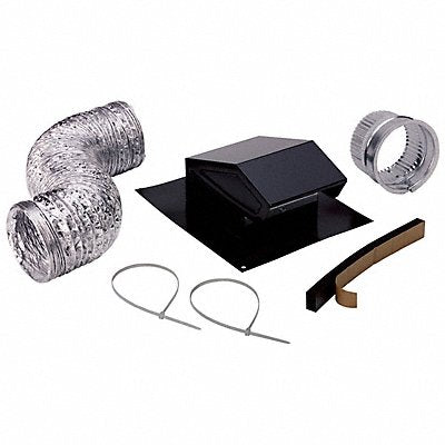 BROAN RVK1A Roof Vent Kit Flexible Duct 8 ft L