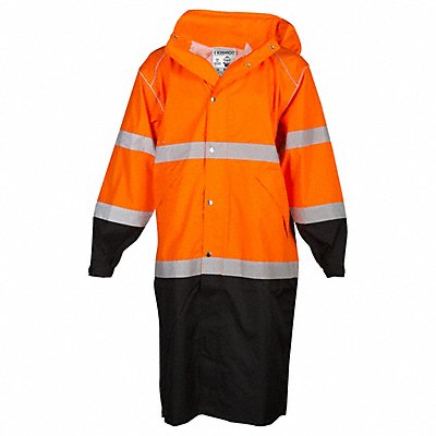 KISHIGO RWJ1094X5X Rain Coat 4XL/5XL Orange Unisex