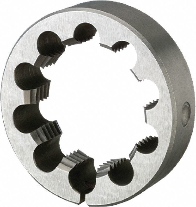GRAINGER 13108 Round Threading Die Solid Size 5/16 -32
