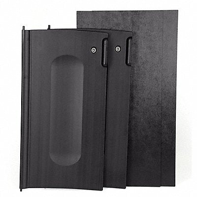 RUBBERMAID COMMERCIAL PRODUCTS 1995833 Janitorial Locking Door Kit 16.25 L Blk