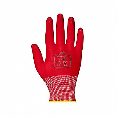 DEXTERITY S13NSI11 Work Gloves Nitrile 2XL Red/Red PR PK12