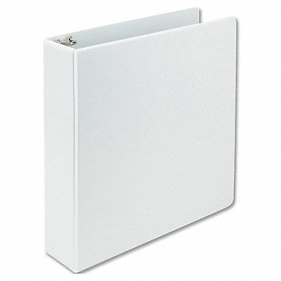 GRAINGER SAM16967 3-Ring Binder 2 White