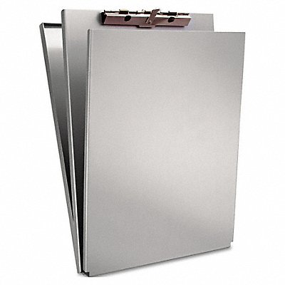 SAUNDERS 10017 A-Holder 0.5 in 8.5x11 Sheets Silver