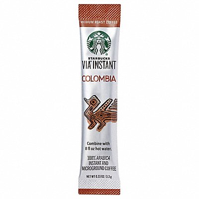 STARBUCKS 11008131 Coffee Starbucks VIA Colombia PK50