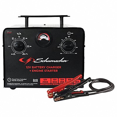 SCHUMACHER ELECTRIC SC1667 Battery Charger Manual Indoor 12 V