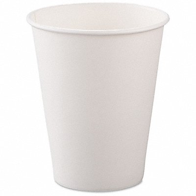 DART SCC378W2050 Hot Cups White Paper 8 oz PK1000