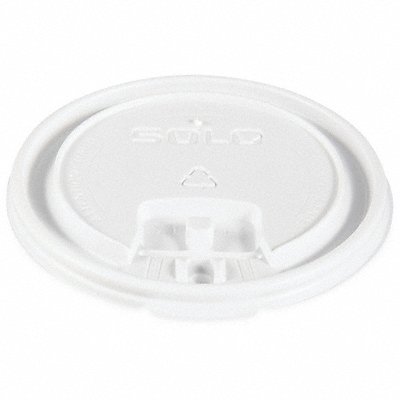 DART LB316100007 Disp Hot Cup Lid 10 oz-24 oz WH PK1000