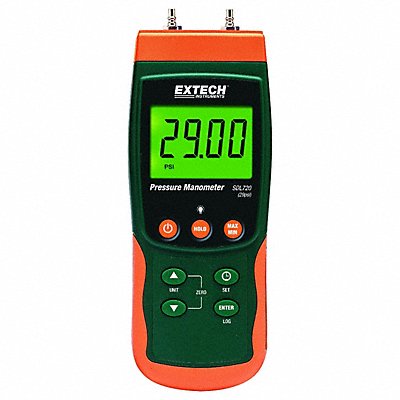 EXTECH SDL720 Differential Pressure Manometer 29PSI