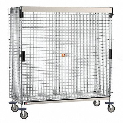 METRO SEC56ECSL Mobile Security Unit Silver Steel