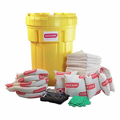 GREEN BOOM SK030ISPBM Spill Kit Oil Only Biomass