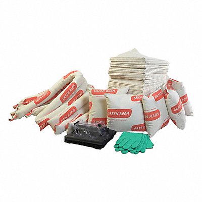 GREEN BOOM SK030ISPBMR Spill Kit Oil Only Biomass