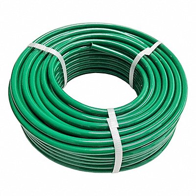 GRAINGER 806FK0 Tubing 1/4 in IDx3/8 in OD 100Ft L Green