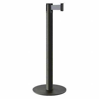 LAVI 2640703WBGY Barrier Post Steel Black Wrinkle