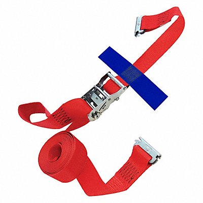 SNAP-LOC SLTE220RR Tie Down Strap E-Track Red