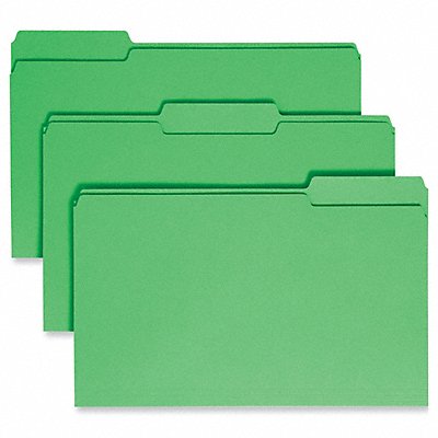 GRAINGER 17143 Folders Green PK100