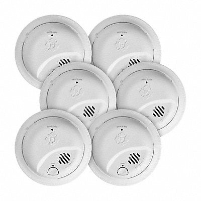 BRK SMI100AC Smoke Alarm PK 6