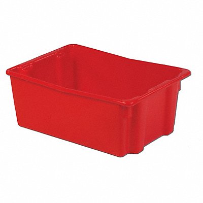 LEWISBINS SN261810RED Stacking and Nesting Container Red Solid Polyethylene
