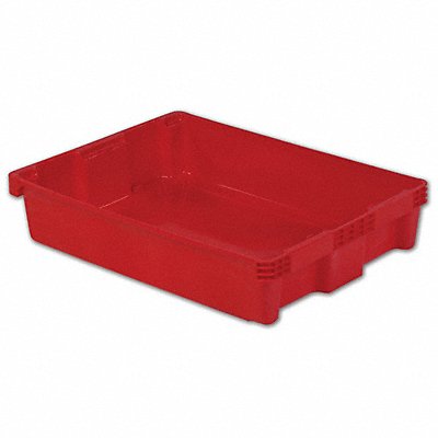 LEWISBINS SN30226RED Stacking and Nesting Container Red Solid Polyethylene