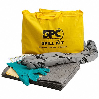 BRADY SPC ABSORBENTS SKAPPTAA Spill Kit Universal Yellow