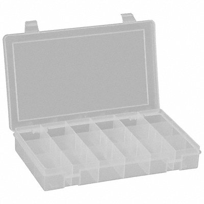 DURHAM MFG SP18CLEAR K4966 Compartment Box Pstv Snp Clr 1 3/4 in