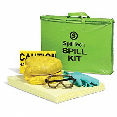 SPILLTECH SPKHZGTOTE HazMat Tote Spill Kit 5 gal Drum Green