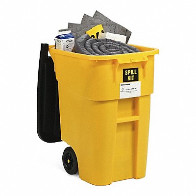 SPILLTECH SPKUCANWD Universal 50-gal Wheeled Spill Kit