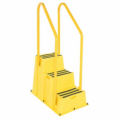 VESTIL SPN3YLHR Stool 3 STEP YELLOW