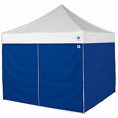 E-Z UP SR104TCBL04 Sidewall Blue 10 ft W 10 ft H