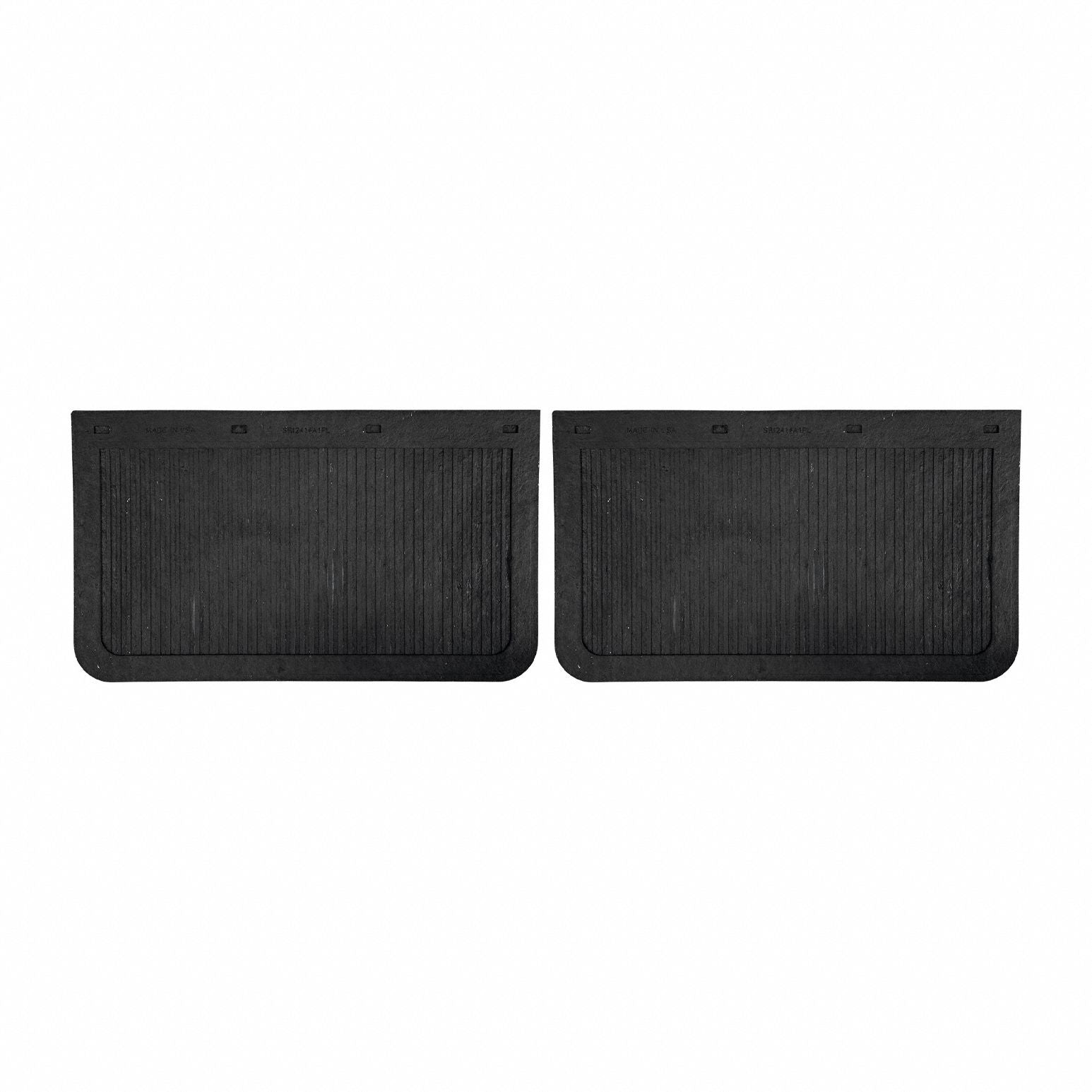 BOOMERANG RUBBER SRI2414A1PL Mud Flap Hvy Duty Rubber 14 in L 24 in W