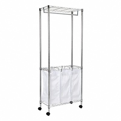 HONEY-CAN-DO SRT01154 Laundry Storage Centre 3- Comp