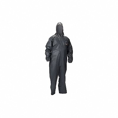 LAKELAND LAKEL511305X Hooded Coverall Elastic Grey 5XL PK 6