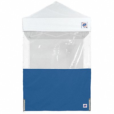 E-Z UP SW3P5TCRB Panorama Sidewall Blue 5 ft W 5 ft H