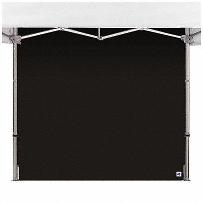 E-Z UP SWHB3FXT15BK HUB Sidewall Black 8 ft W 15 ft H