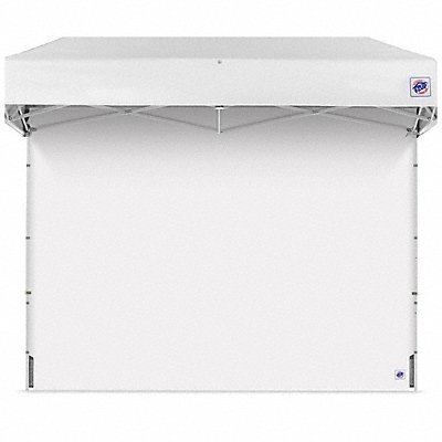 E-Z UP SWP3FXT10WH Professional Sidewall White 10 ft H