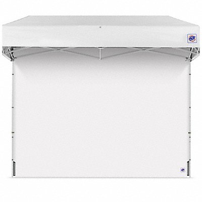 E-Z UP SWP3FXT8WH Professional Sidewall with FXT Clips