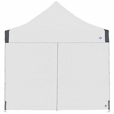 E-Z UP SWP3M10MCWH Professional Middle Zipper Sidewall