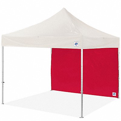 E-Z UP SWV10RD Sidewall Red 10 ft W 10 ft H