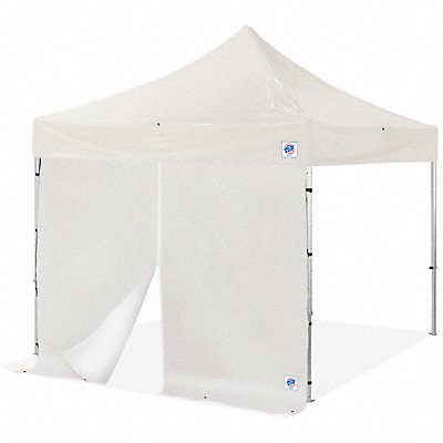 E-Z UP SWVFMZ10WH Sidewall White 10 ft W 10 ft H