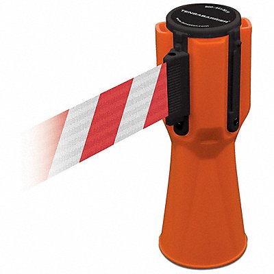 TENSABARRIER TC11430MAXNOD3XC Tensacone Topper(R) Height 9 In Orange