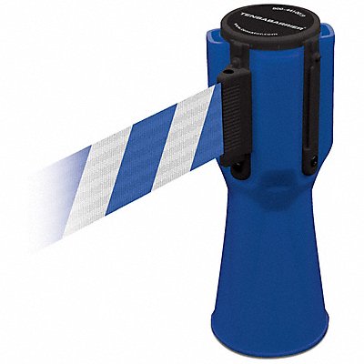TENSABARRIER TC11423MAXNOD1XC Tensacone Topper Blue Belt Blue/White