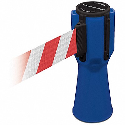 TENSABARRIER TC11423MAXNOD3XC Tensacone Topper Blue Belt Red/White