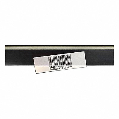 AIGNER INDEX 481256B Label Holder Clear/Black Plastic