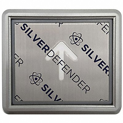 SILVER DEFENDER DC001ES100 Antimicrobial Film Tape .9 Lx.9 W PK100