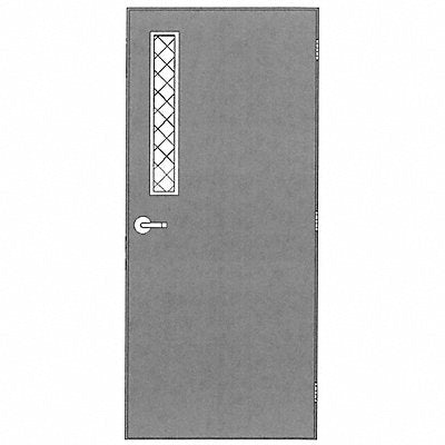 HARVARD PRODUCTS T82868316R424WIN Security Door Hand Right 81 7/16x34 5/8